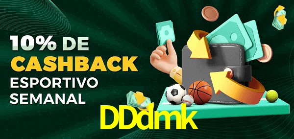10% de bônus de cashback na DDdmk